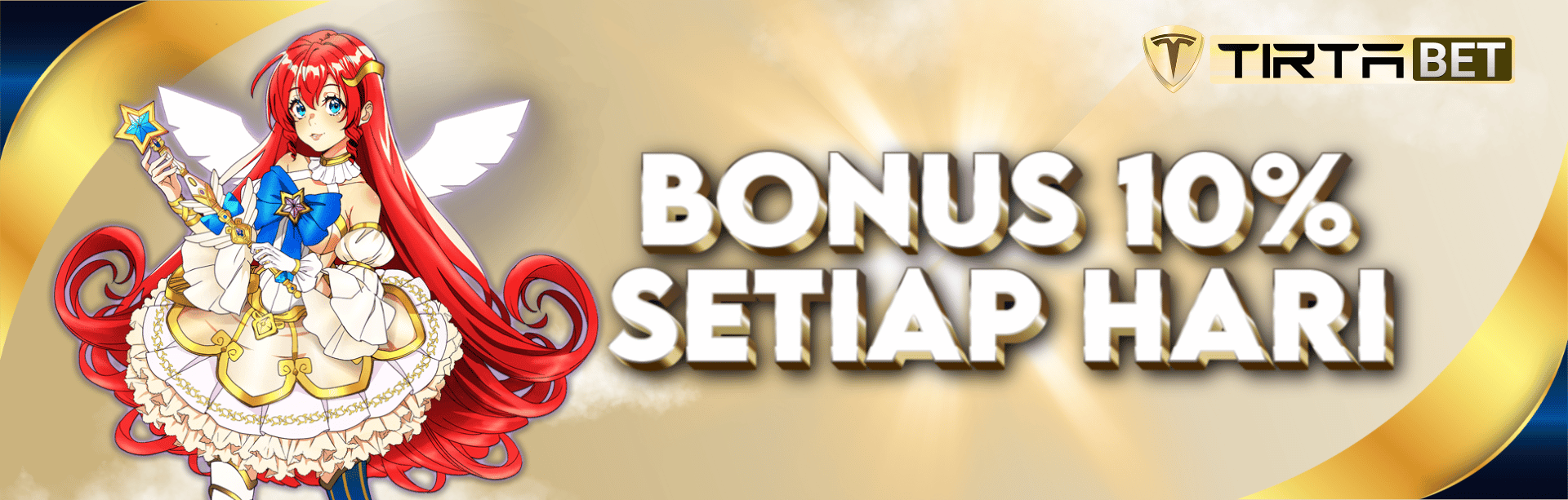 TIRTABET Bonus Harian 10%