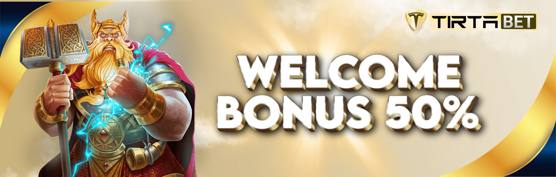 TIRTABET Welcome Bonus 50%